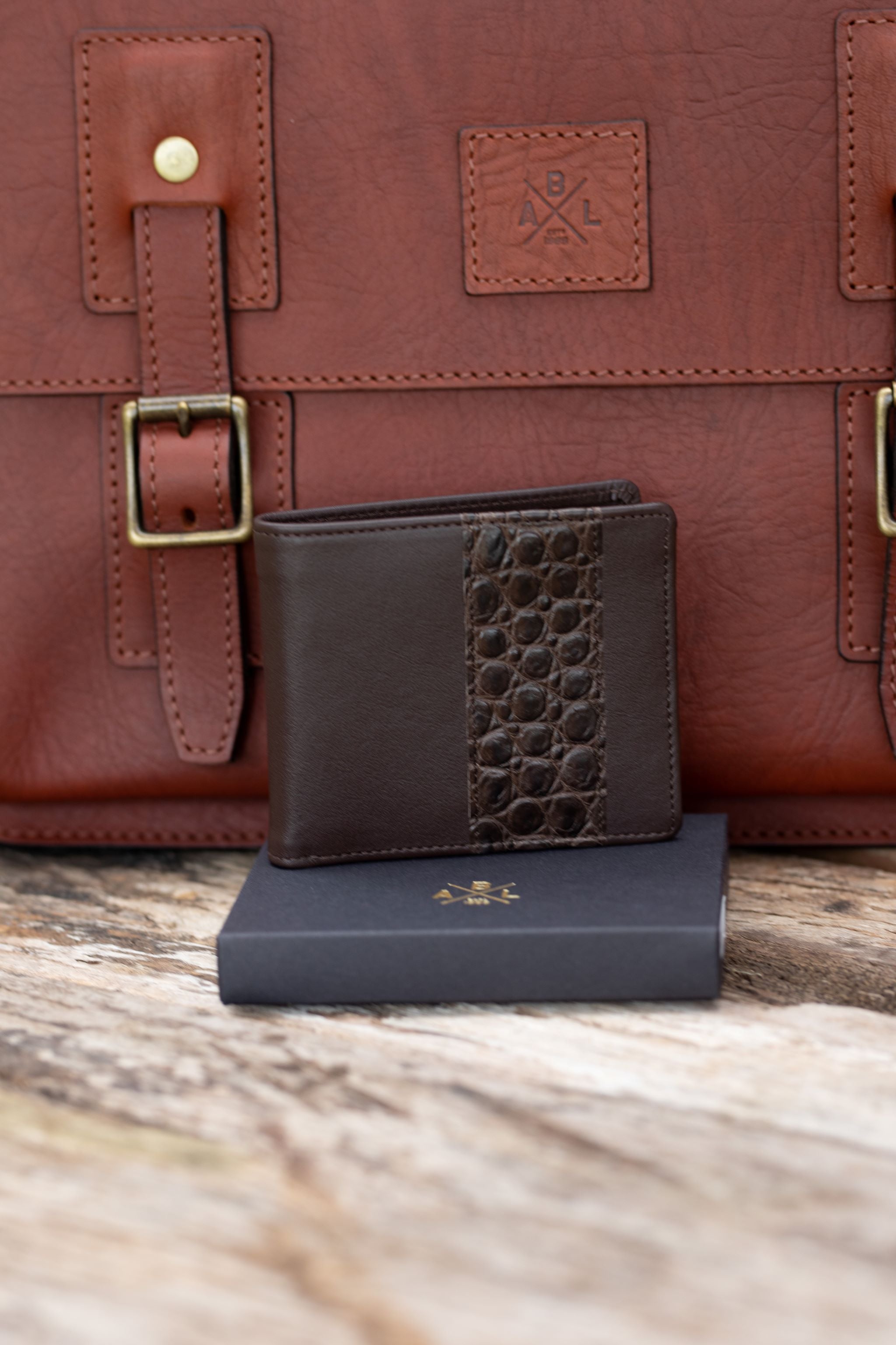 Men's Wallet Executive-Crocodile Feature